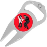 Pulp Frankenstein Golf Ball Marker Divot Repair Tool Bottle Opener