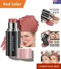 Blush Stick Matte,Non-Greasy,Blendable Color,Cream Blush Fragrance of Flowers...