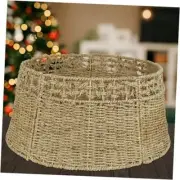 Christmas Tree Collar, Rattan Farmhouse Christmas Tree Ring, Large Hollow