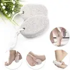 Natural Pumice Stone for Feet 2 PCS, PHOGARY Lava Pedicure Tools Hard Skin