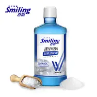 在飛比找屈臣氏網路商店優惠-Smiling 百齡 百齡護牙周到漱口水-晶鹽薄荷750ml