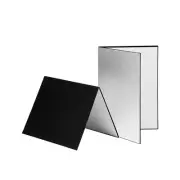 3-in-1 Photography Cardboard Paperboard Folding Photography Reflector A0V9