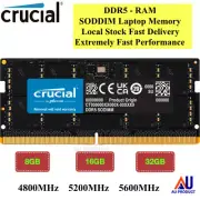 DDR5 Crucial Laptop RAM Memory 8GB 16GB 32GB SODIMM RAM 4800MHz 5200MHz 5600MHz