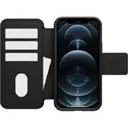 OtterBox Apple iPhone 12 / iPhone 12 Pro Folio for MagSafe - Shadow Black (77-82587)