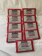 9-Bags Kirkland Microwave Popcorn Movie Theater Butter X9 - 3.3 oz each