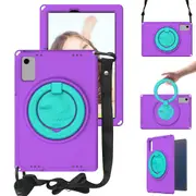 For Samsung Galaxy Tab A9+ (Global Hawk)-Eva Tablet Case (With Shoulder Strap) Purple