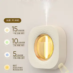 香氛機 自動噴香機 芳香噴霧機 夜燈 自動定時噴香機 空氣清新機 噴香霧 熏香機 香芬機 薰香機水氧機 除臭機 廁所芳香