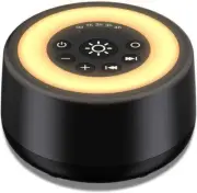 Sleepbox Sound White Noise Machine with 25 Soothing Sounds and 10 Colors Warm Ni