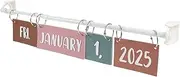 jojofuny 1Set Classroom Flip Calendar Set Design Monthly Weekly Date Cards Easy Installation Teacher Calendar for Classroom Decoration Planning Supplies