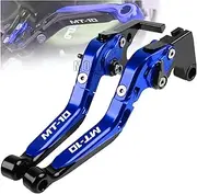 Extendable Brake Clutch Lever for YAM&AHA MT10 MT-10 2016 2017 2018 2019 2020 Motorcycle 16-19 MT 10 Adjustable CNC Aluminum Folding Brake Clutch Levers Handle (Color : 19)