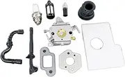 for Ms170 Ms180 017 018 Carburetor Chainsaw Air Filter Fuel Oil Line Muffler Gasket Intake Manifold Spark Plug Parts