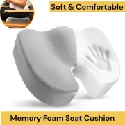 U-Shaped Memory Foam Office Chair Cushion for Sciatica and Lower Back Support