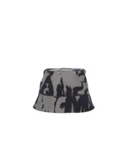 denim bucket hat M Blue