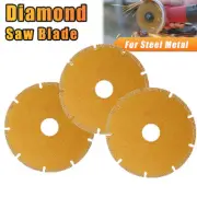 1/3 Pcs Diamond Metal Cutting Disc For 100mm Angle Grinder Wheel Cut Tool