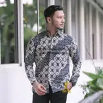 DEVAN 男士 BATIK 襯衫《UNK》NO ORIGINAL SLIMFIT 長袖棉質印花 FULL《UNK》工作