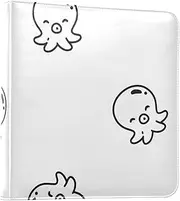 Black animal sea Photo Albums Photo Books Self Adhesive Photo Book Album Childhood Photo Album 6x8