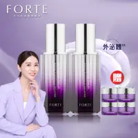 在飛比找momo購物網優惠-【FORTE】御潤極光抗痕精華x2入(30ml/入)