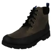 Boys Clarks Heath Ramble Dual Fastening Ankle Boots