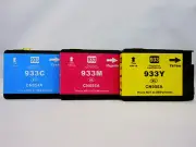 3PK 933 XL 933XL C M Y Ink Cartridge for HP OfficeJet 6700 6600 6100 7610 7612