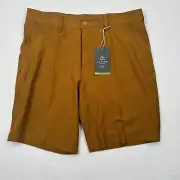 Alpine M Ad Trailhead Tech Shorts Men's Size 36 Bronzed Topaz 10" Inseam Flex