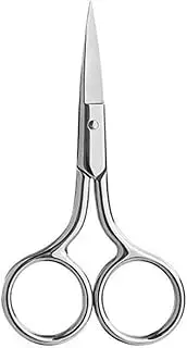 Nose Hair Trimmer Scissors,Beard & Mustache Scissors For Men,Stainless Steel Hair cutting Scissors,Small Eyebrow Scissors All Purpose For Eyebrow,Nose Hair,Mustache,Beard,Eyelashes