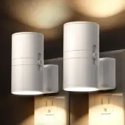 Night Light Plug in, Night Lights Plug into Wall, Light Sensor, 0-100LM, Soft...