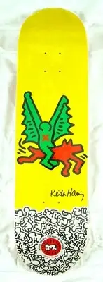 Keith Haring Grant Taylor Alien Workshop Skateboard Rare modern pop art NOS Rare