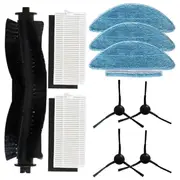 For Medion Robot Vacuum Cleaner Main Side Brush Hepa Filter Mop Cloth