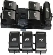 Car Electric Window Switch for Skoda for Octavia 2013-2017 5E0959857 Window Lifter Button Electric Power Master Window Conytrol Switch 5E0 959 857