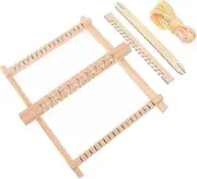 Girl's Diy Loom Weaving Plaything Boys and Kit Easy Operation Safety Features