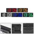 Smart LED Mirror Alarm Clock with Voice activated Alarm Temperature and Snooze