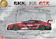 Platz NuNu 24043 1/24 Scale Model Sports Car Kit BMW M8 GTE 2020 Atlanta 6Hrs