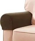 Stretch Armrest Covers Spandex Arm Covers for Chairs Couch Sofa Armchair