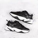 高品質  (G3008) NIKE WMNS M2K TEKNO 復古 老爹鞋 黑白 AO3108-003