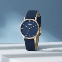 在飛比找Yahoo!奇摩拍賣優惠-意大利FILA斐樂手錶夏季新品女士時尚簡約小錶盤氣質石英腕錶