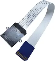 SWOOMEY Memory Card Reader Extender Cord Flexible Adapter for Easy Durable Material for Car Navigation Computer Desks More