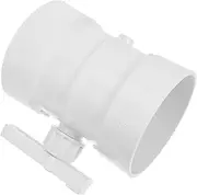 [Homoyoyo] Manual Volume Control Damper for Hvac Systems Airflow Regulation Easy Installation Backdraft Damper for Ventilation and Range Hoods Versatile Duct Control