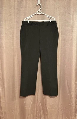 NWT Talbots Barely Boot Women’s Size 16 Gray Polyester Blend Bootcut Pants
