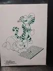 WINNIE THE POOH original art TIGGER EEYORE by Jack Kirby inker MIKE ROYER signed