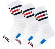 Hi-Tech Performance Athletic Crew Length Socks for Women (Running, Tennis, Worko