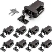 8 Pack Push Latchtouch Latch Safe Push Latchrebound Self-locking Deviceopen Catch Lock Drawer Cabinet Catch Touch Latch Cupboard Bedroom