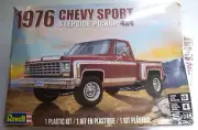 1976 Chevy Sport Stepside 4 X 4 Plastic Model Kit, Revell NOB, Hobby Knife Inc.