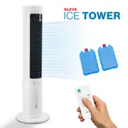 Kleva® Ice Tower Fan – Electric Bladeless Portable Air Cooling Fan