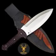 COMBAT SMATCHET KNIFE | Full Tang Custom Handmade D2 Steel Survival Dagger Knife