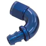 Aeroflow 510 Series Full Flow Tight Radius Push Lock 120° Hose End -6AN, AF514-06