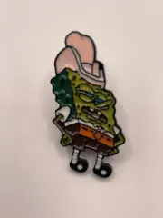 SpongeBob SquarePants Cowboy Enamel Lapel Pin - FREE SHIPPING