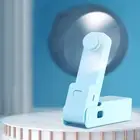 Desk Fan Energy-saving Handhold Easy to Carry Foldable Mini Fan Reusable