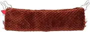 ibasenice Hanging Tunnel for Hamsters Guinea Pigs Pets Warm Cozy Double Hideout Hammock Sleeping Cave Play Space for Ferrets Squirrels and Rats