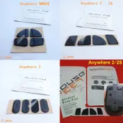 Mouse Foot Stickers Feet Pads MX M905 Thick Model for Logitech Anywhere 2/2S 3 1