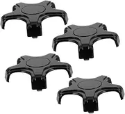 FUNOMOCYA 4PCS Auto Wheel Center Caps Durable Hub Cover Protectors for Car Rim Optimal Protection Against Wear Tear High Durability Suitable for Various Driving Environments